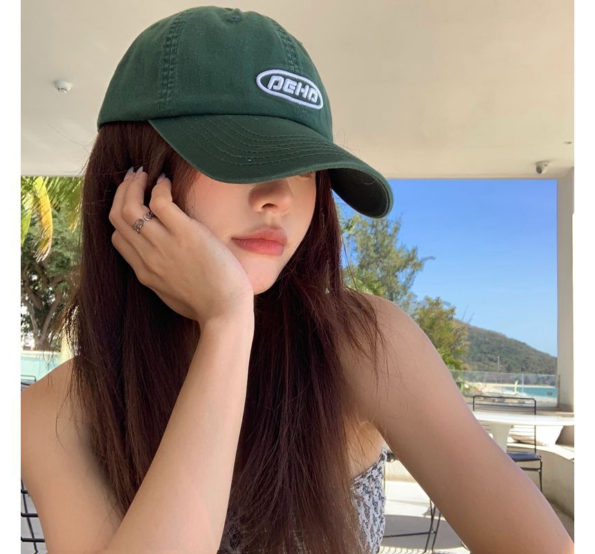 Applique Baseball Cap Lettering