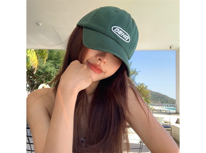 Applique Baseball Cap Lettering