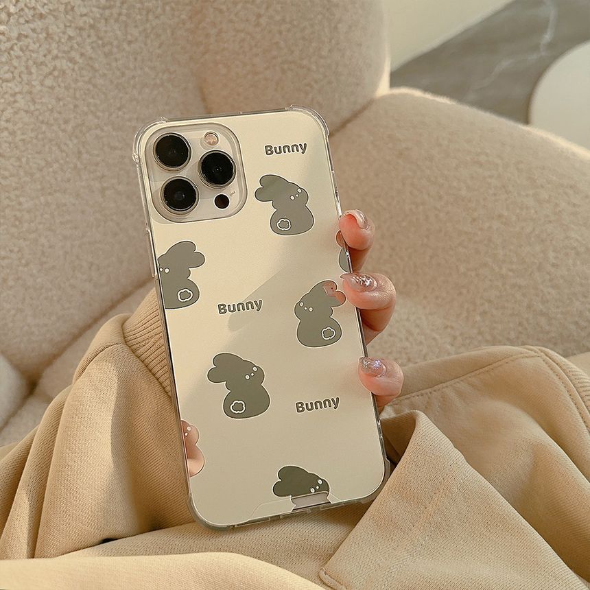 Mirrored Rabbit Case Phone