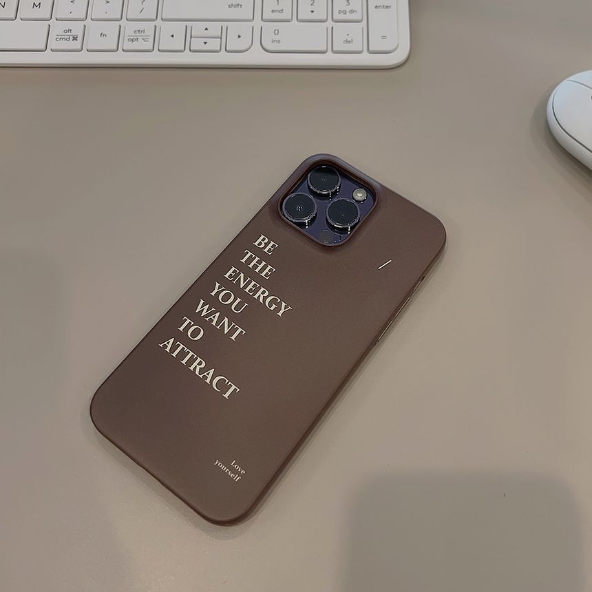 Phone Case Lettering