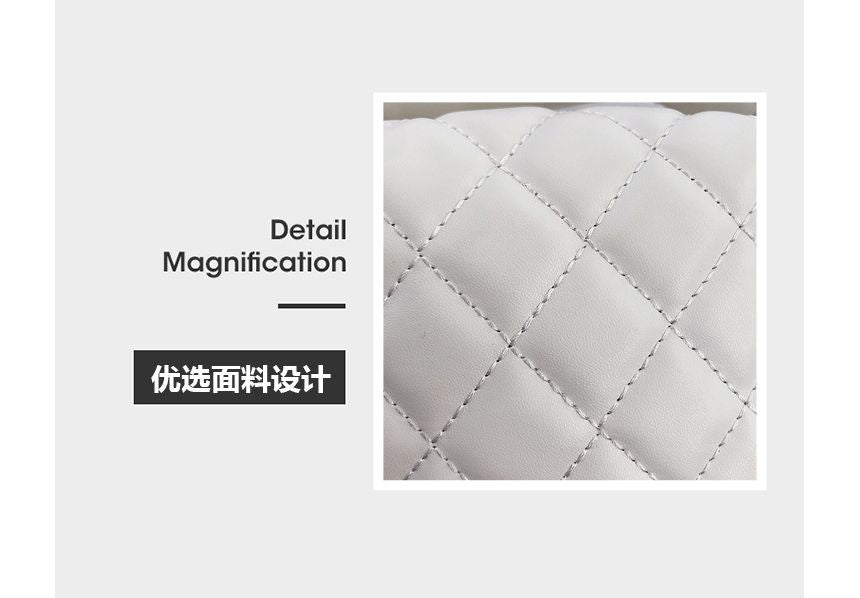 Bag Quilted Strap Chain Crossbody