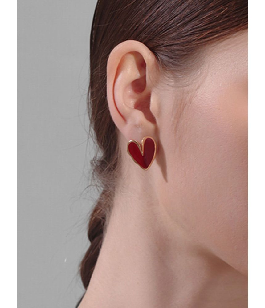 Alloy Earring Heart