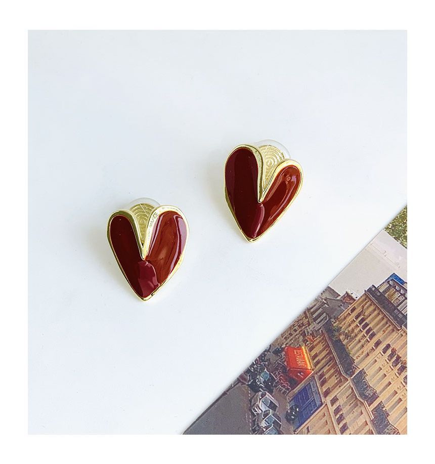 Alloy Earring Heart