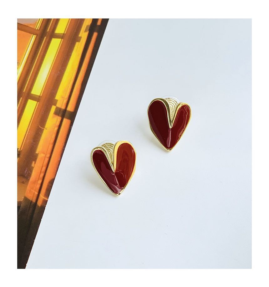 Alloy Earring Heart
