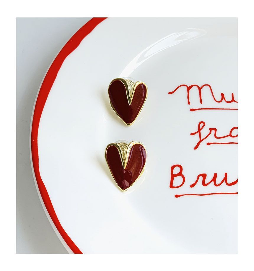 Alloy Earring Heart