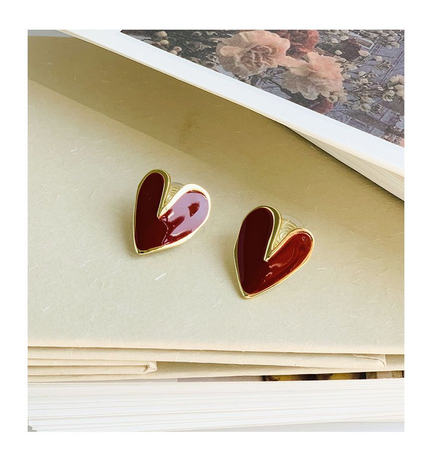 Alloy Earring Heart