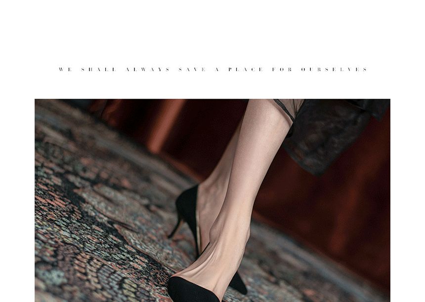 Plain Pumps D'Orsay High Heel