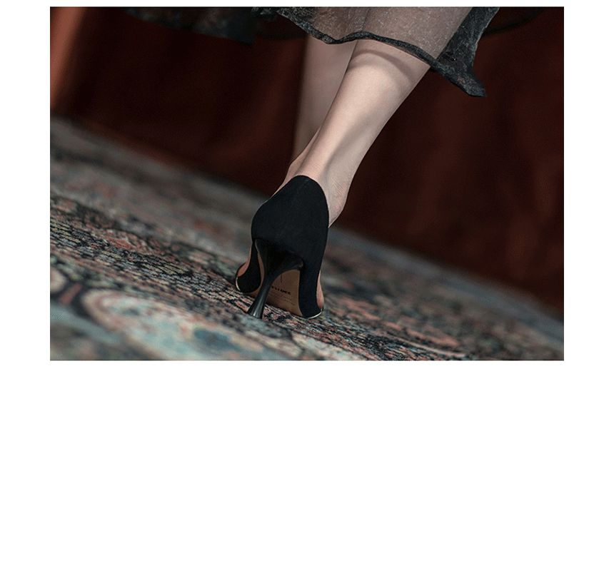 Plain Pumps D'Orsay High Heel