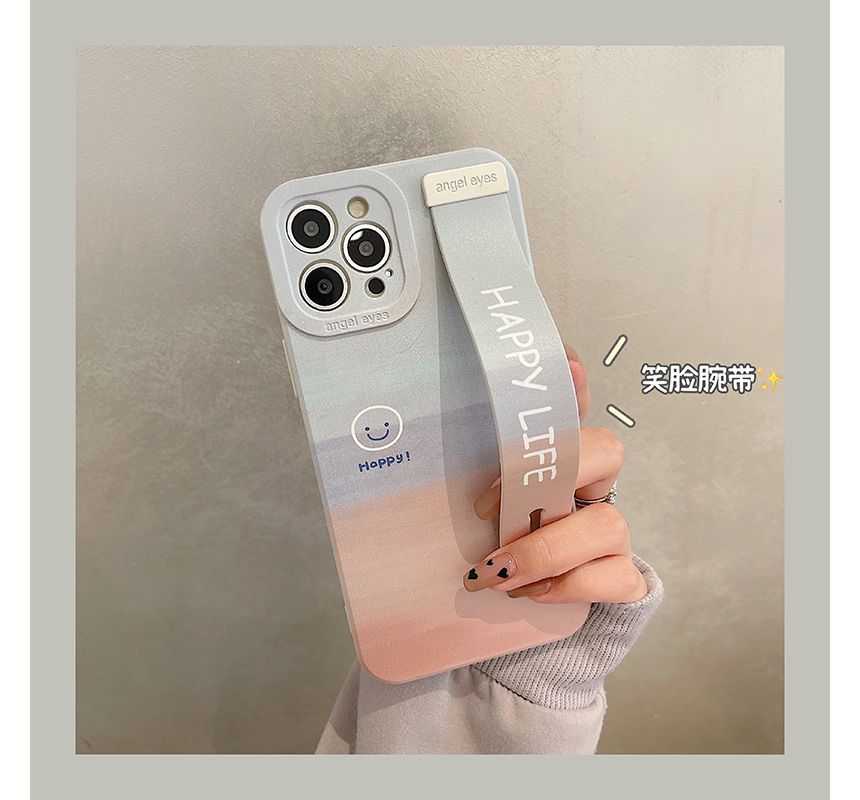 Case Strap Phone Smiley