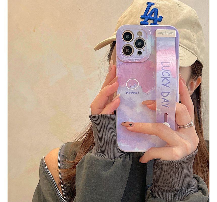 Case Strap Phone Smiley