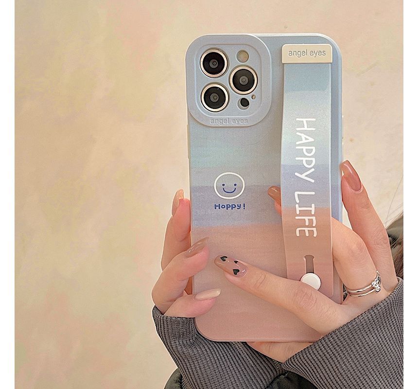 Case Strap Phone Smiley