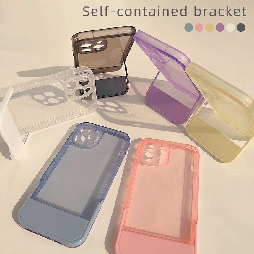Stand Phone Transparent Case
