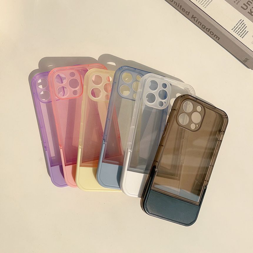 Stand Phone Transparent Case