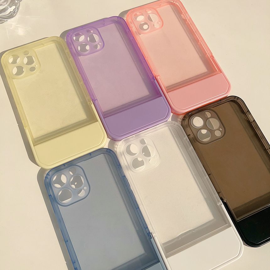 Stand Phone Transparent Case