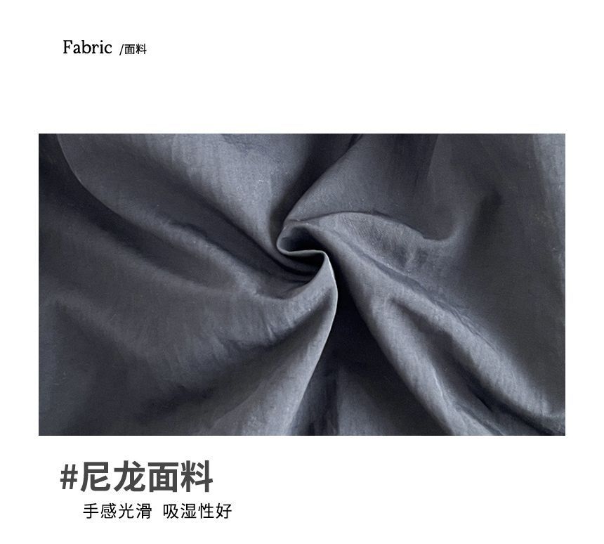 Backpack Plain Zip Nylon