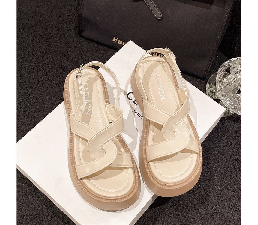 Platform Slingback Sandals
