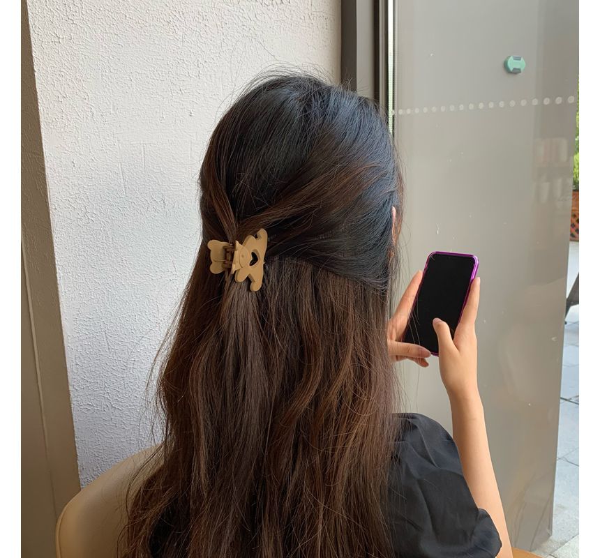 Matte Bear Clamp Hair