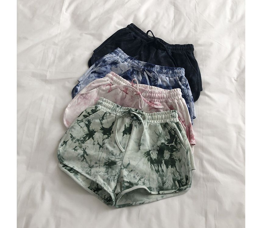 Pants Drawstring Waist Hot Dye Tie