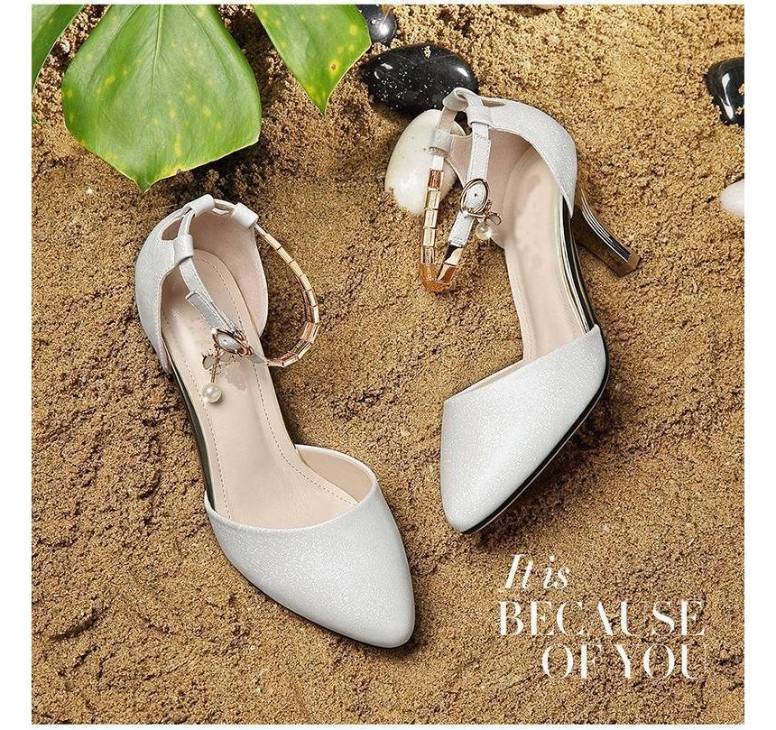 Ankle Strap High Sandals Heel