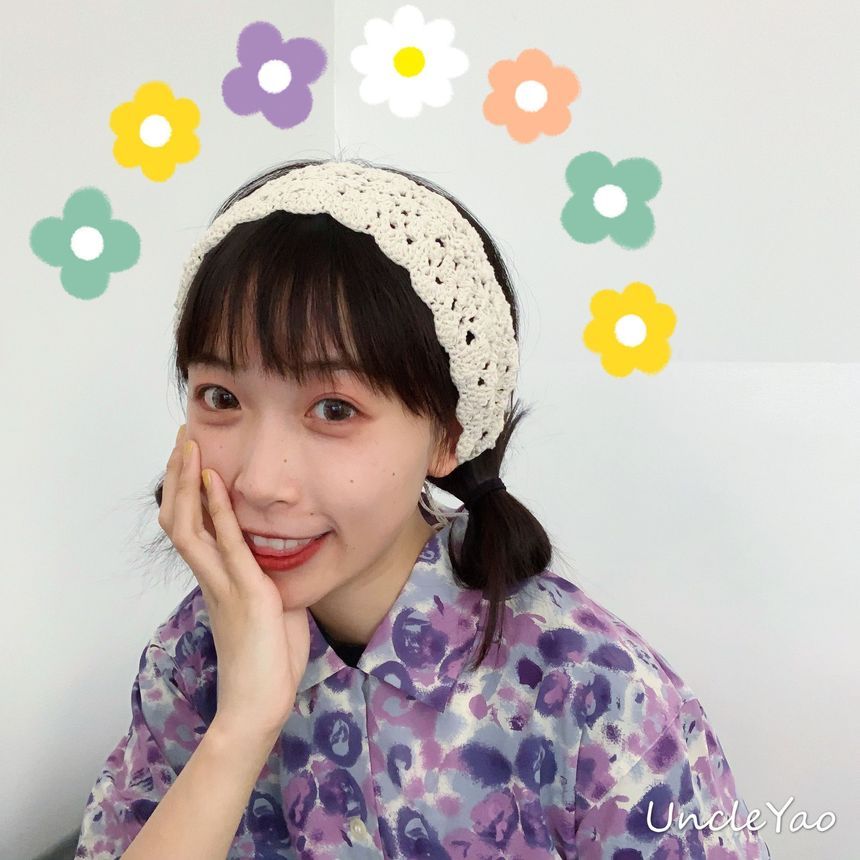 Eyelet Headband Knit