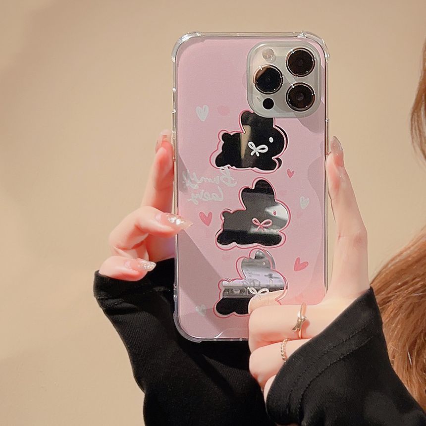 Mirrored Phone Rabbit Case