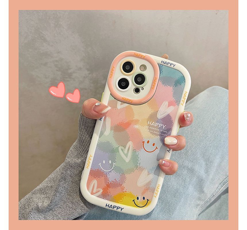 Phone Case Smiley Heart