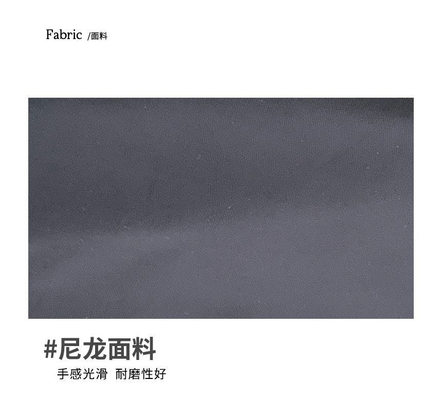 Nylon Multi-Pocket Drawstring Bucket Bag