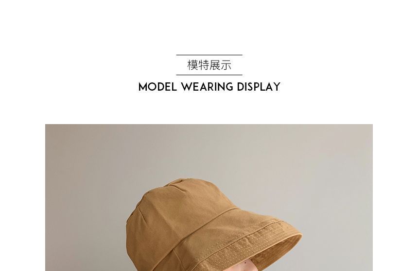 Plain Bow Bucket Hat