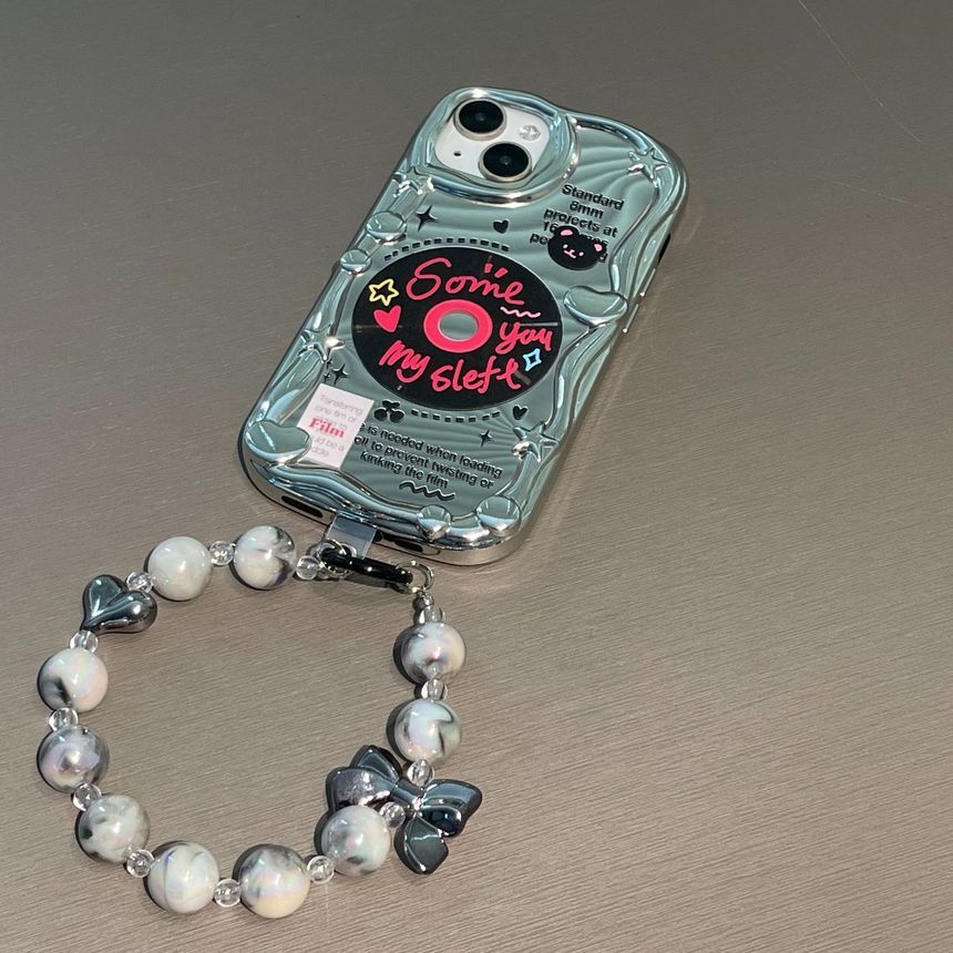 Lettering Phone Case Print