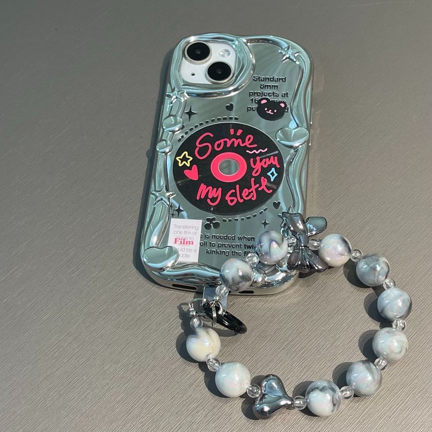 Lettering Phone Case Print