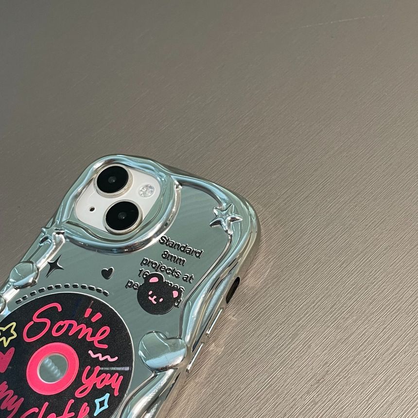 Lettering Phone Case Print