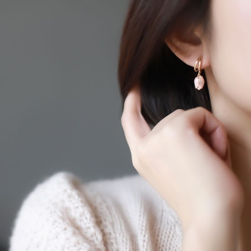 Tulip Alloy Earring Dangle