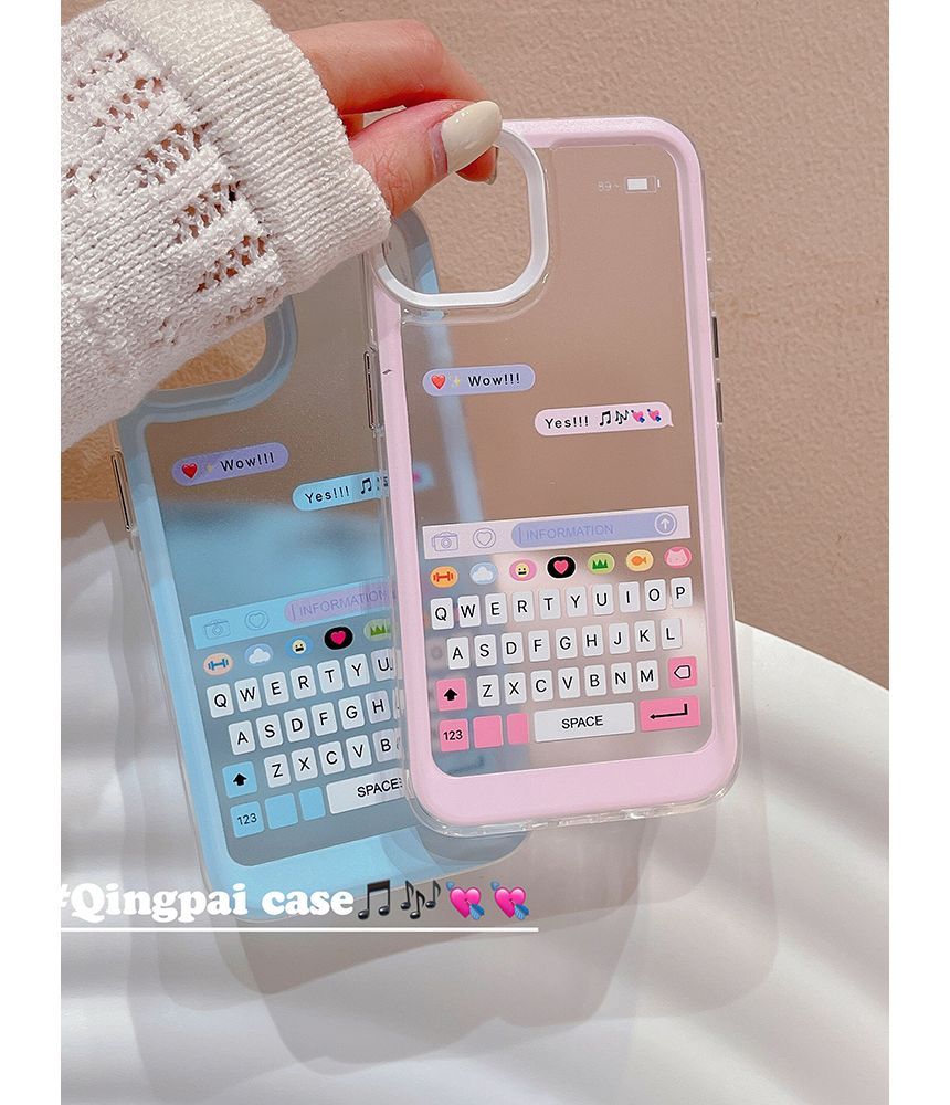 Phone Print Case Keyboard