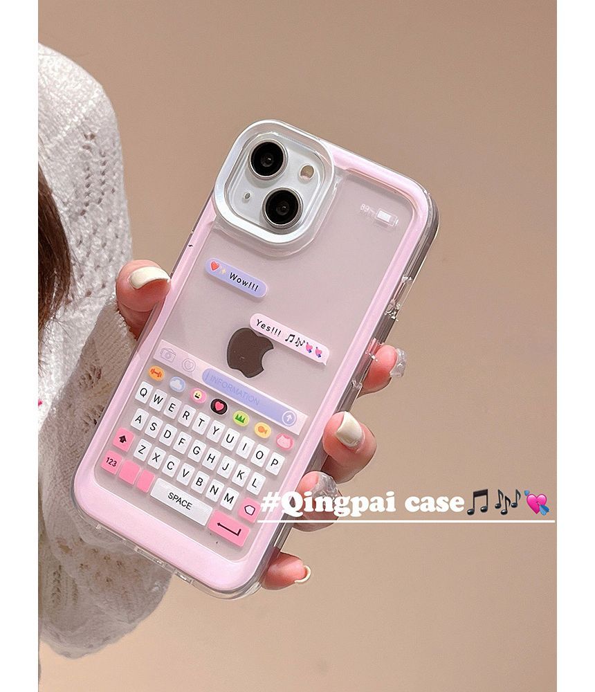 Phone Print Case Keyboard