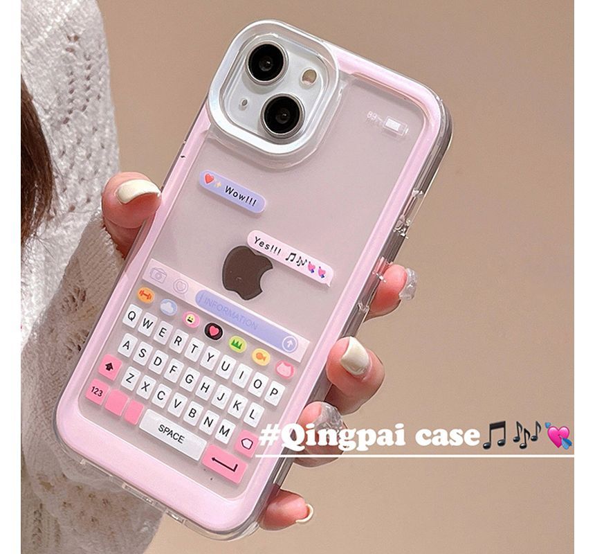 Phone Print Case Keyboard