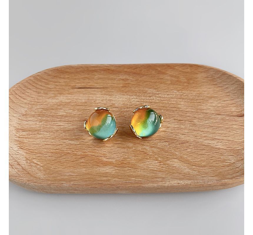 Alloy Gemstone Choker Faux Pearl