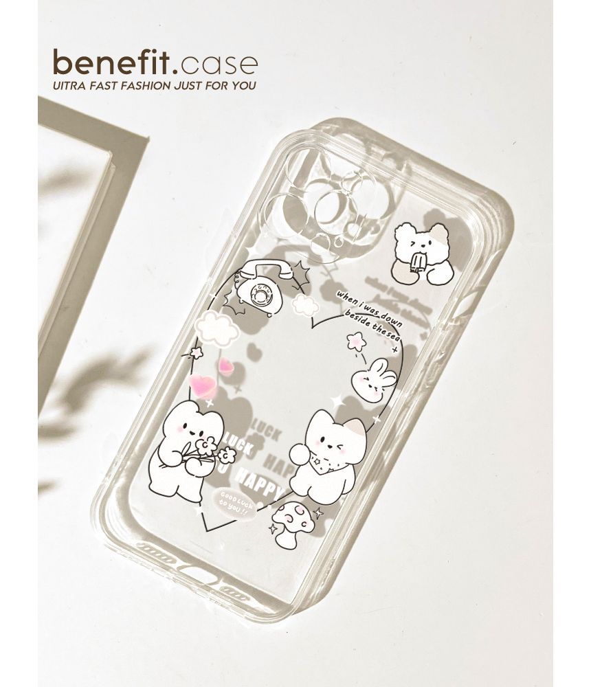 Rabbit Phone Case Transparent