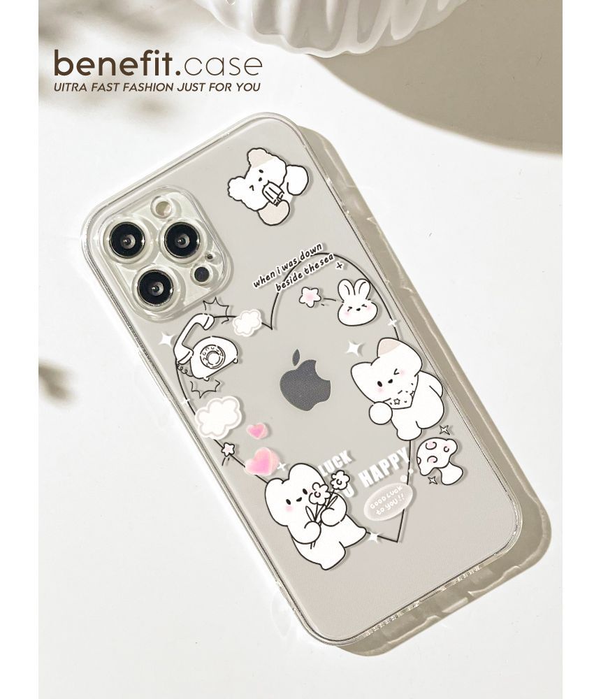 Rabbit Phone Case Transparent