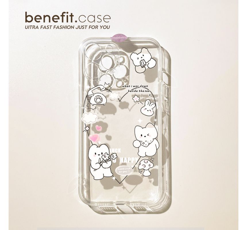 Rabbit Phone Case Transparent