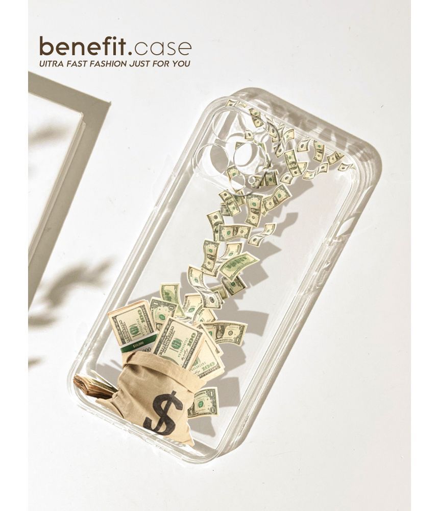 Case Phone Bag Transparent Money