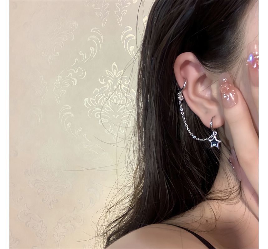 of designs) (various 3: Star Glaze Alloy Set Earring