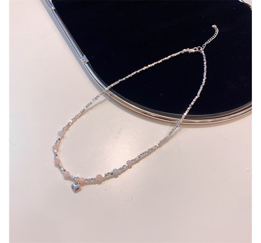 Gemstone Choker Faux Alloy