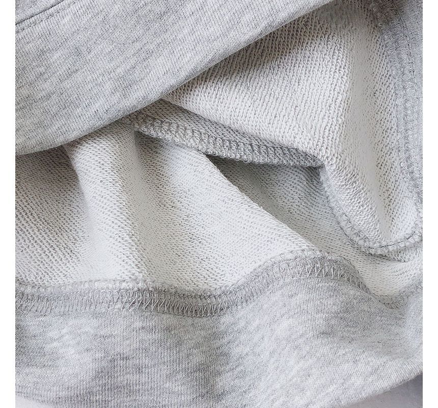 Waist Applique Plain Shorts High Label