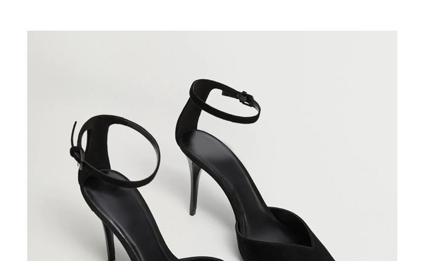 Pumps High-Heel Pointed D'Orsay Plain