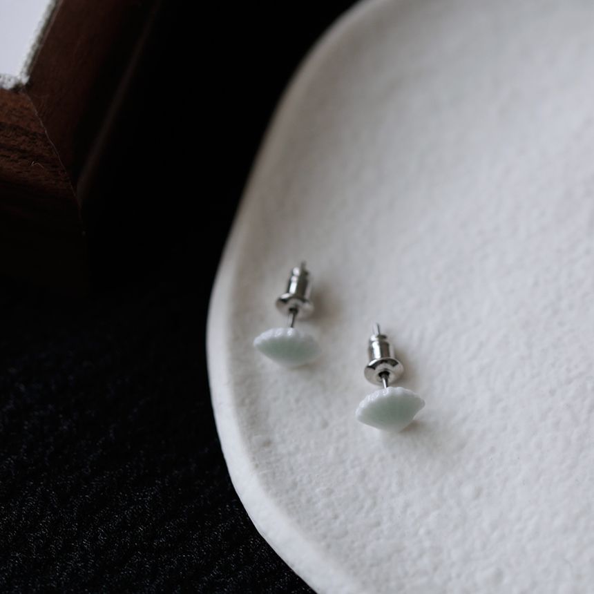 Sterling Silver Earring Shell