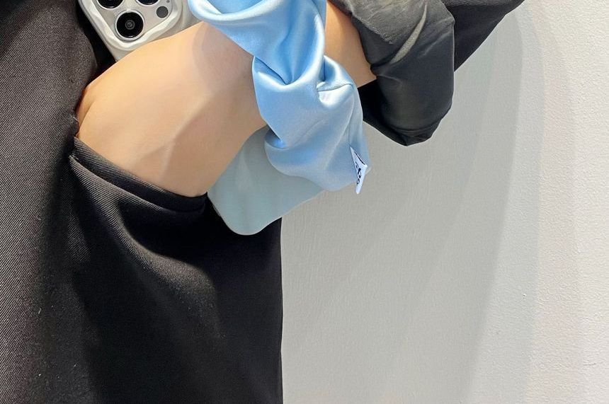 Fabric Strap Phone Shirred Case