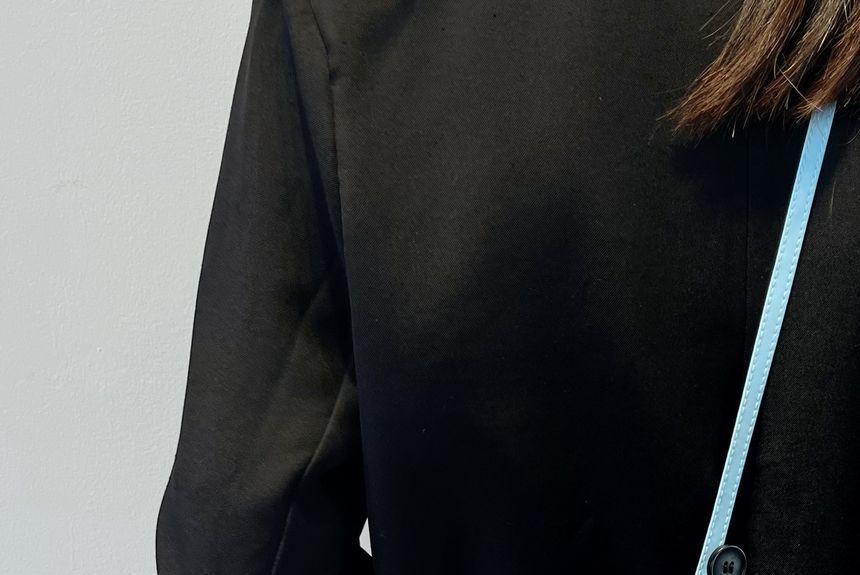 Fabric Strap Phone Shirred Case