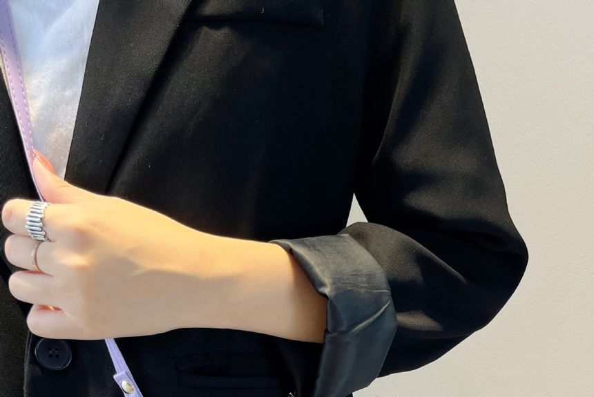 Case Charm Pearl Strap Elephant Leather Phone Faux