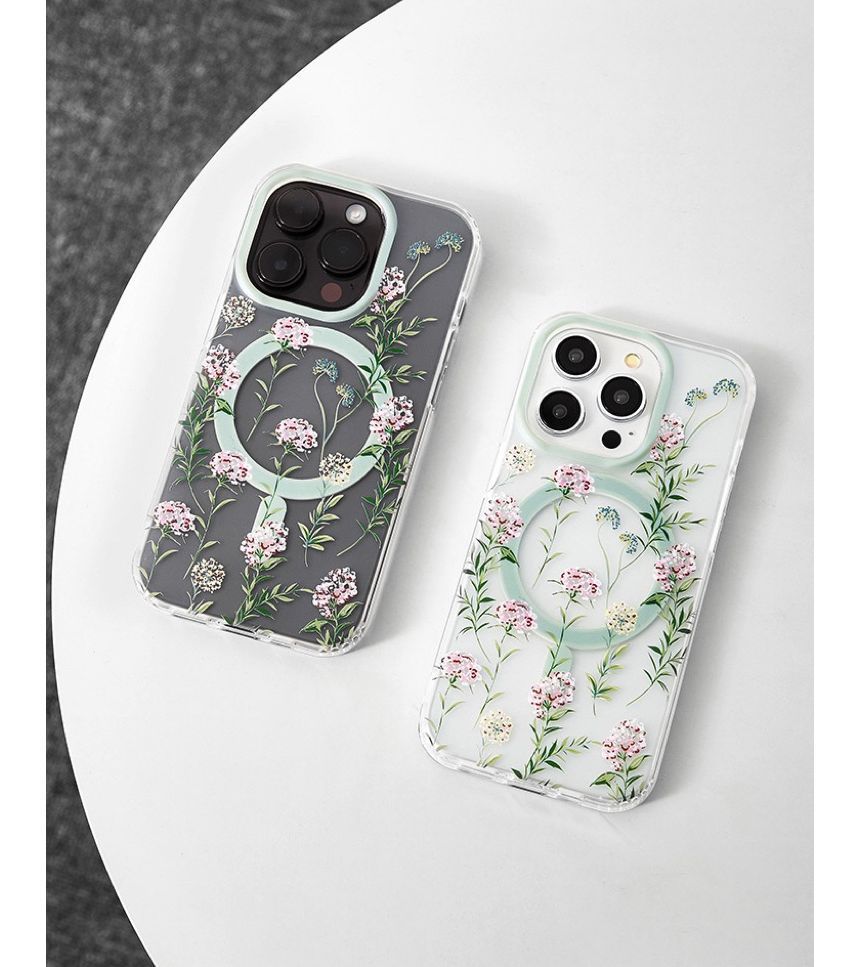 Case Floral MagSafe Phone