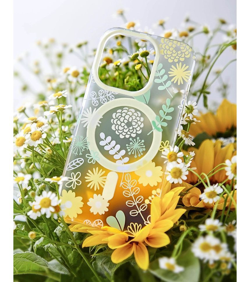 Case Floral MagSafe Phone